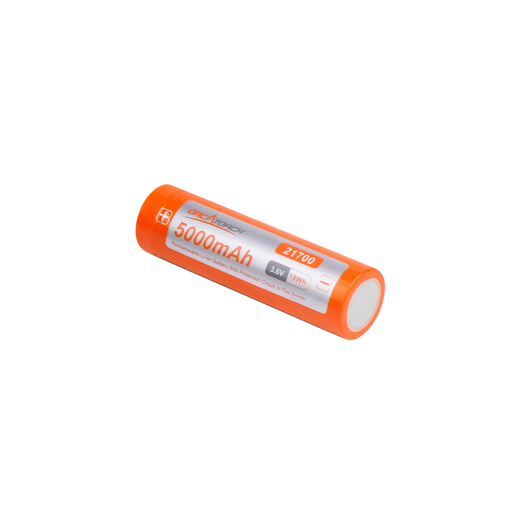 ORCATORCH 21700 Akku USB 5000 mAh, Zubehör, Taschenlampen