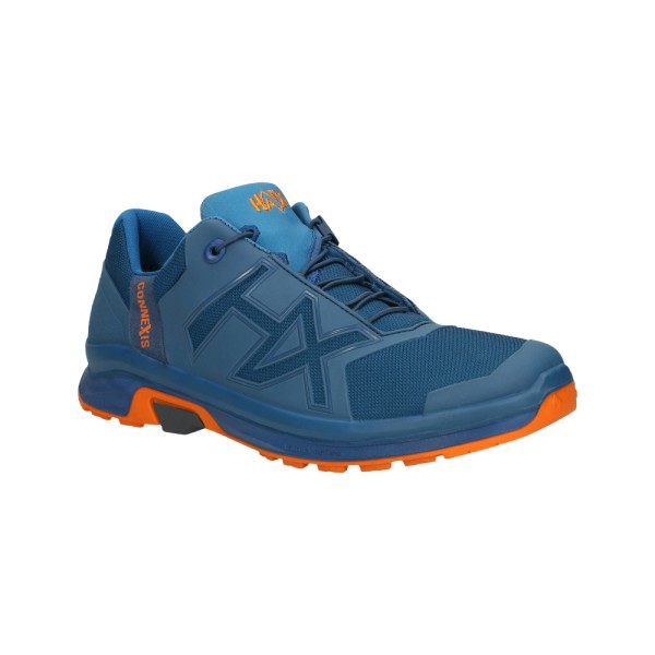 Der Haix Connexis Go 2.0 GTX low in blue-orange
