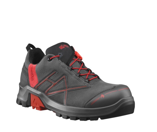 Haix Connexis Safety+ GTX low grey-red