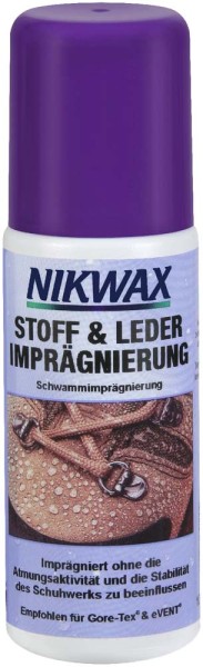 NIKWAX Stoff und Leder Imprägnierung 125 ml