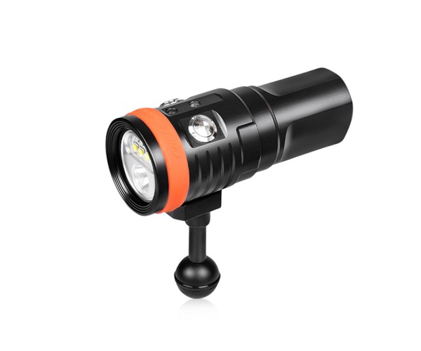 ORCATORCH D900V Tauchlampe Video 2200 Lumen