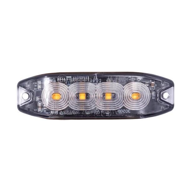 Frontblitzer mit 4 LEDs zum Festanbau - Life is simple