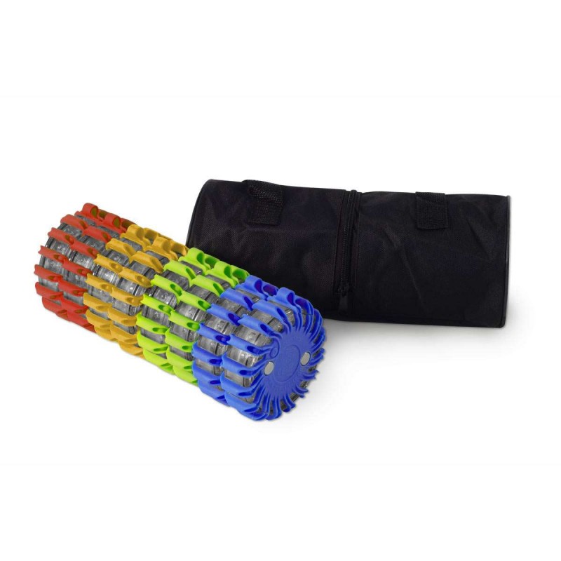 POWERFLARE LED-Signallichter – 8er-Set In Blau Für Mehr Sicherheit