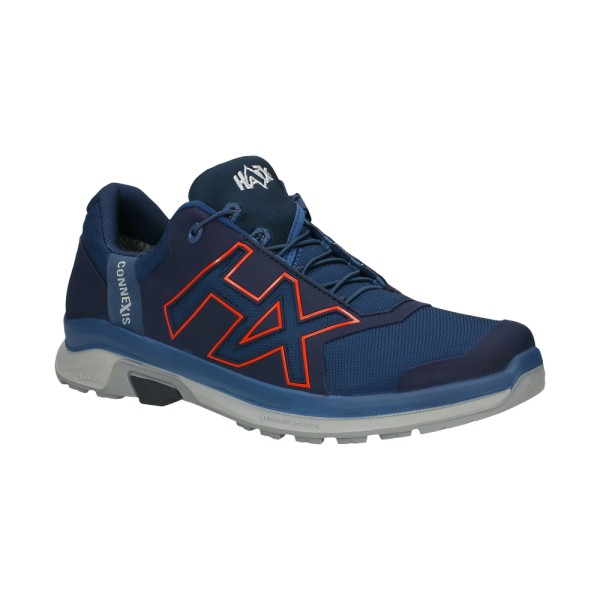 Der Haix Connexis Go 2.0 GTX low in marine-saffron