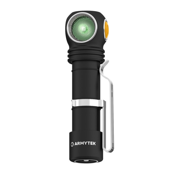 Die Armytek Wizard C2 WG Magnet USB (kaltweiß und grün)