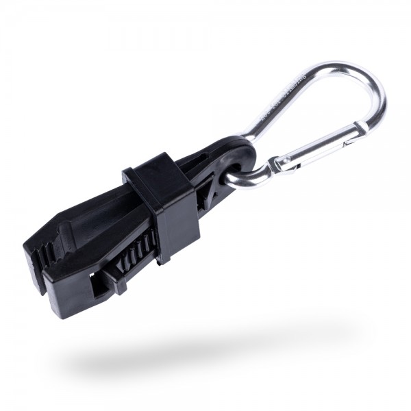 Tarp Clip Handschuhhalter mit Karabiner in schwarz