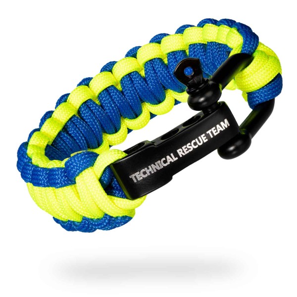 Paracord Armband mit Schraubverschluss und Beschriftung